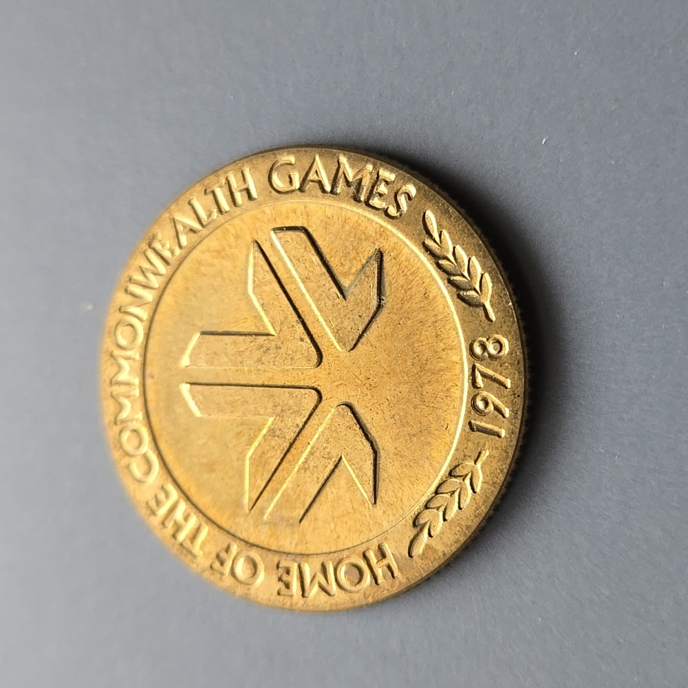 Commonwealth Games 1978 Edmonton Commemorative Coin Medallion
